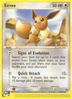 Eevee (EX Sandstorm #63/100)