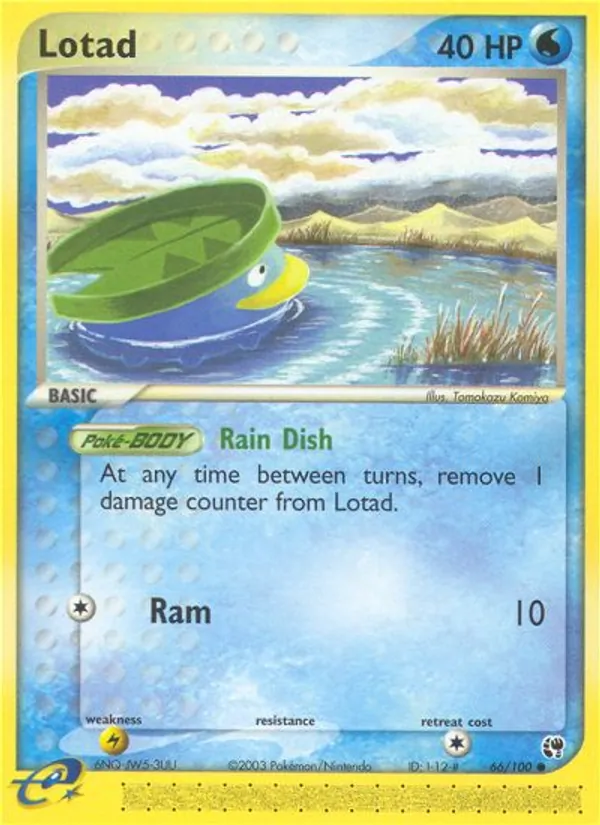 Lotad (EX Sandstorm #66/100)