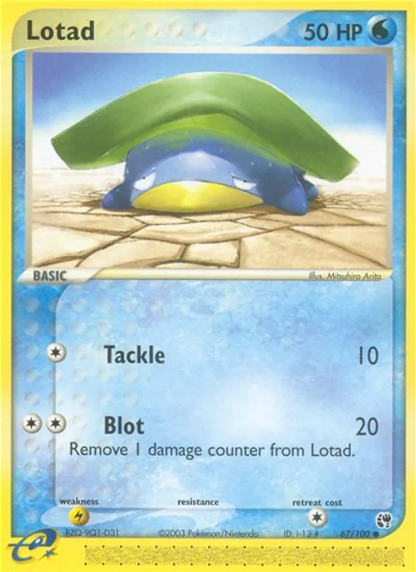 Lotad (EX Sandstorm #67/100)