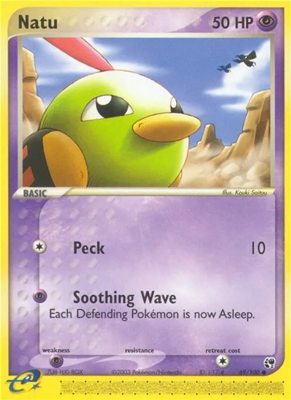 Natu (EX Sandstorm #69/100)