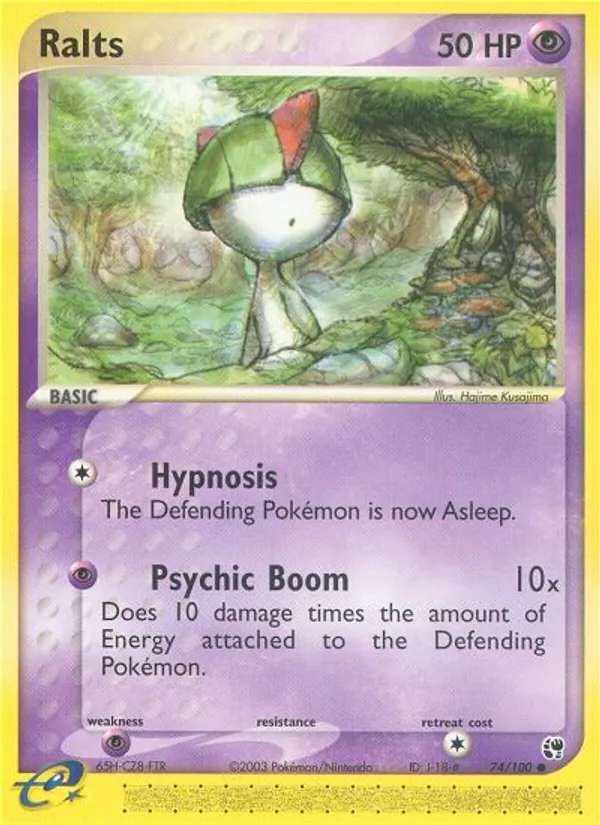 Ralts (EX Sandstorm #74/100)
