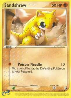 Sandshrew (EX Sandstorm #75/100)