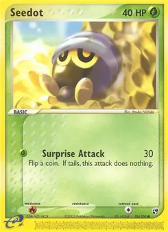 Seedot (EX Sandstorm #76/100)