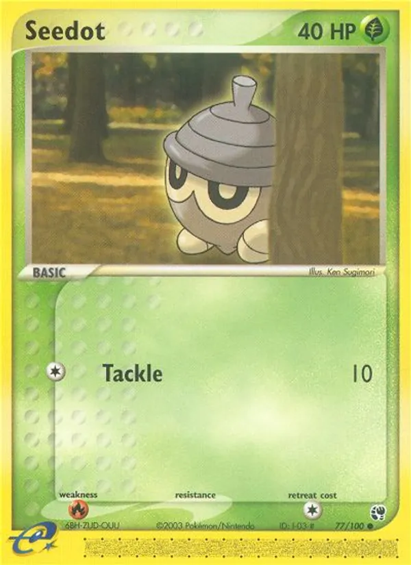 Seedot (EX Sandstorm #77/100)