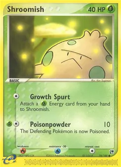 Shroomish (EX Tempesta di Sabbia #78/100)