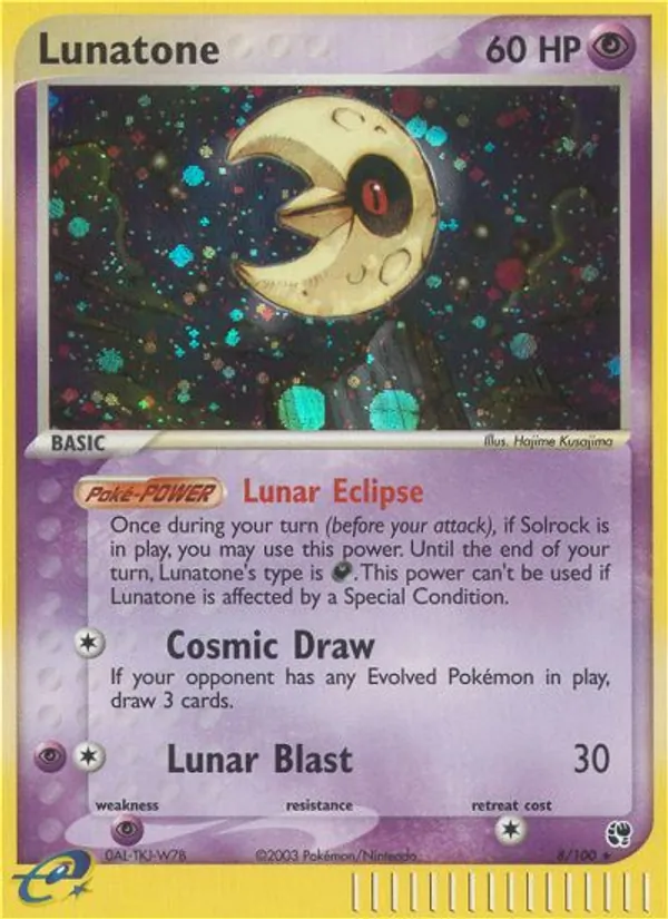 Lunastein (EX Sandstorm #8/100)