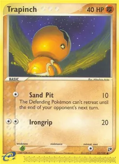 Trapinch (EX Sandstorm #82/100)