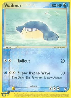 Wailmer (EX Sandstorm #83/100)