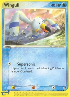 Wingull (EX Sandstorm #84/100)