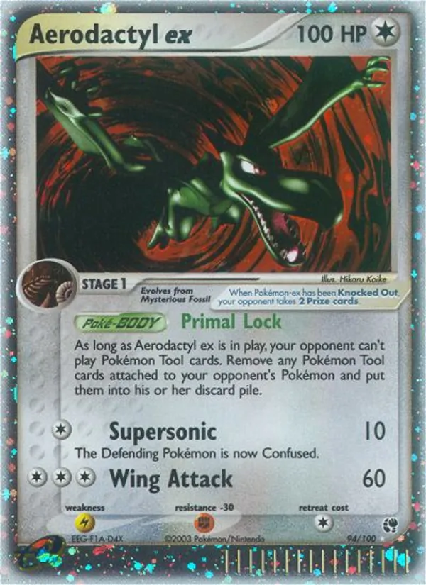 Aerodactyl-ex (EX Sandstorm #94/100)
