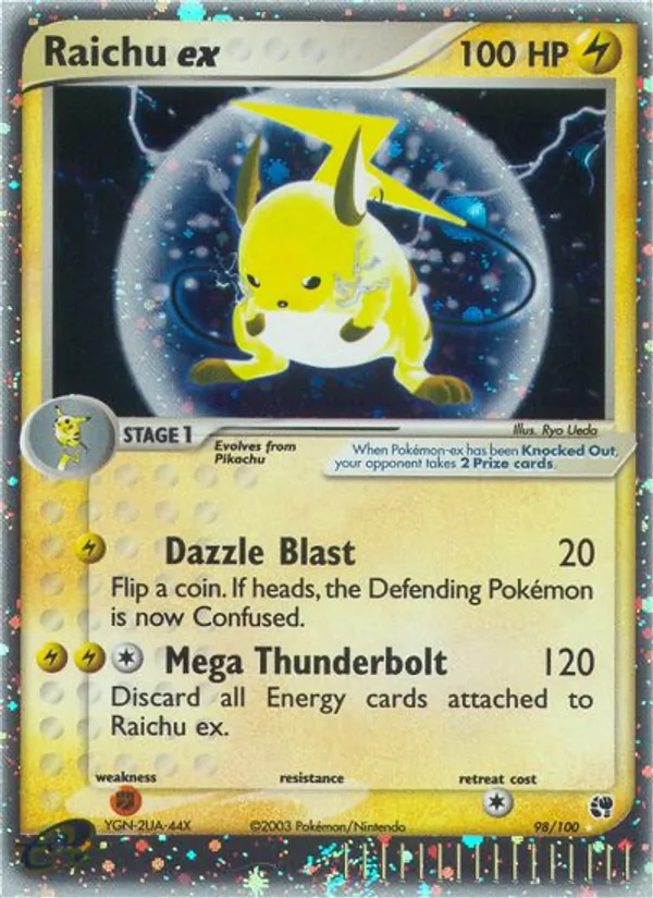 Raichu-ex (EX Sandstorm #98/100)