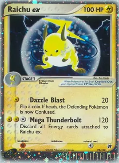 Raichu ex (EX Sandstorm #98/100)