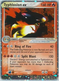 Typhlosion ex (EX Sandstorm #99/100)