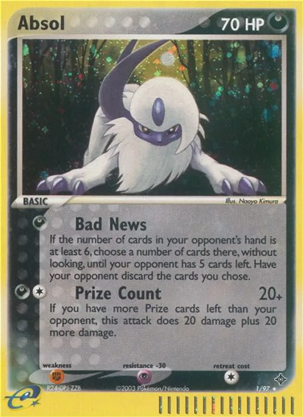 Absol (EX Dragon #1/97)