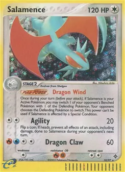 Salamence (EX Dragon #10/97)