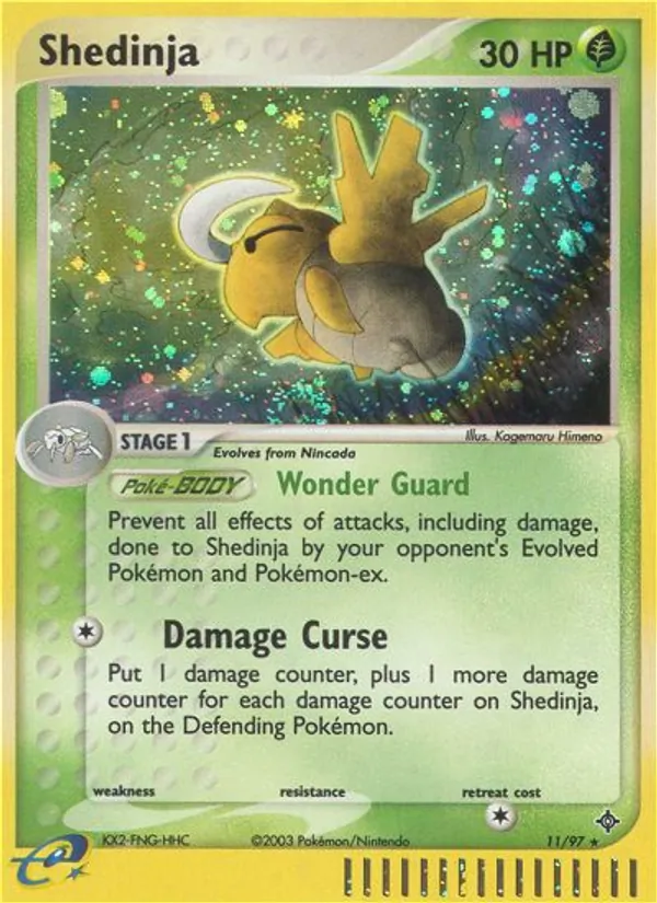 Shedinja (EX Dragon #11/97)