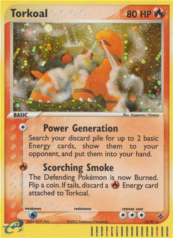 Torkoal (EX Dragon #12/97)