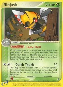 Ninjask (EX Dragon #18/97)