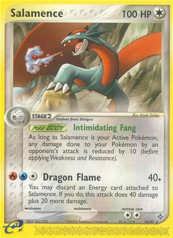 Salamence (EX Dragon #19/97)