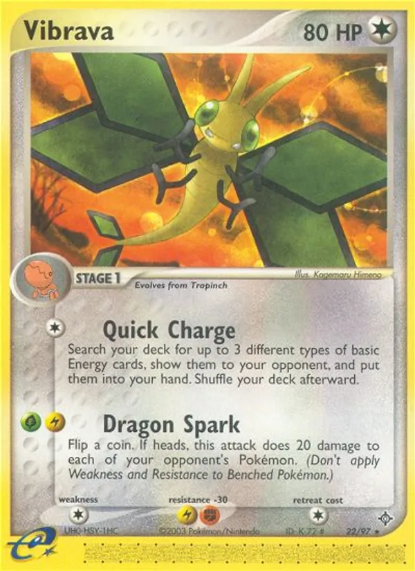 Vibrava (EX Dragon #22/97)