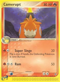 Camerupt (EX Dragon #24/97)