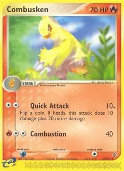 Combusken (EX Dragon #25/97)