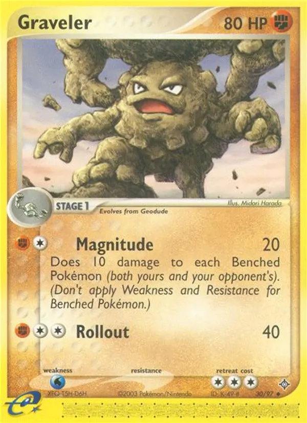 Graveler (EX Dragon #30/97)
