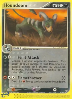 Houndoom (EX Dragon #34/97)