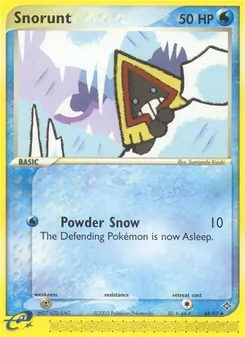 Snorunt (EX Dragon #44/97)