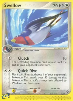 Swellow (EX Dragon #45/97)