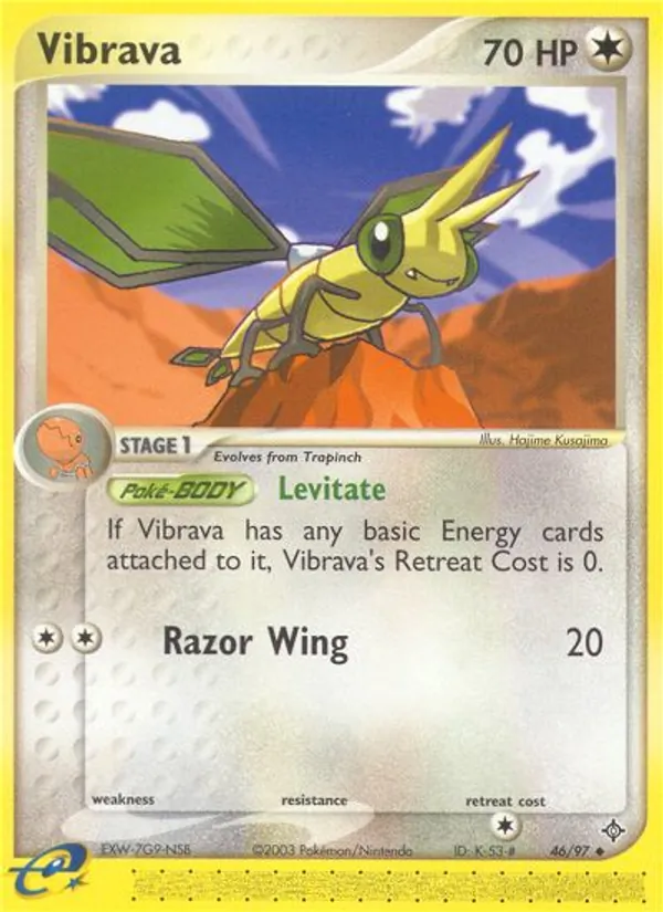 Vibrava (EX Dragon #46/97)