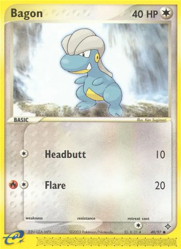 Bagon (EX Dragon #49/97)