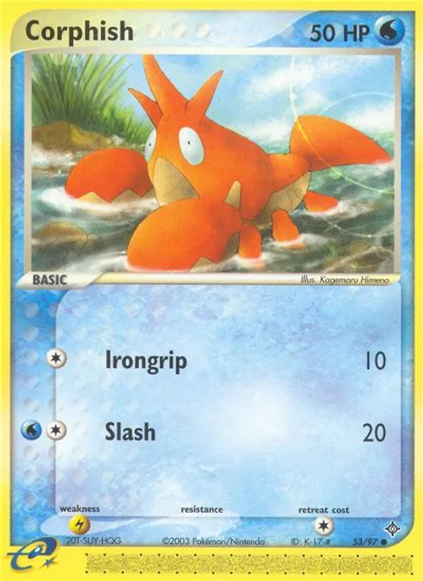 Corphish (EX Dragon #53/97)