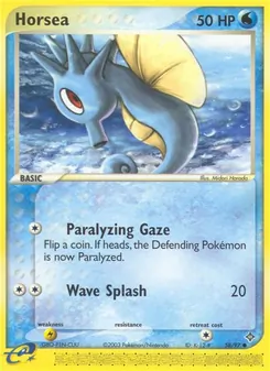 Horsea (EX Dragon #58/97)