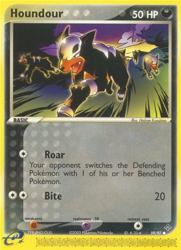 Houndour (EX Dragon #59/97)
