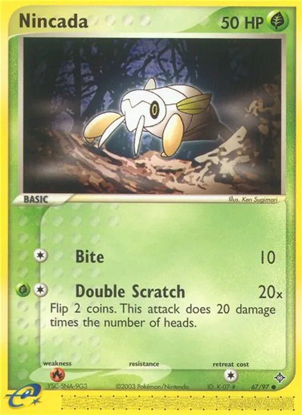 Nincada (EX Dragon #67/97)