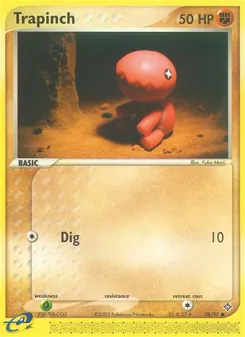 Trapinch (EX Dragon #78/97)