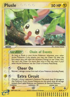 Plusle (EX Dragon #8/97)