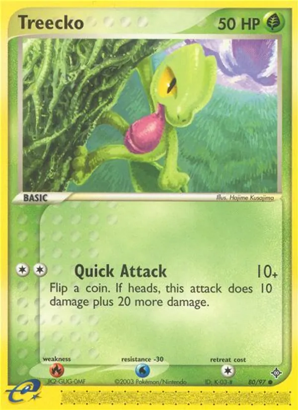 Treecko (EX Dragon #80/97)