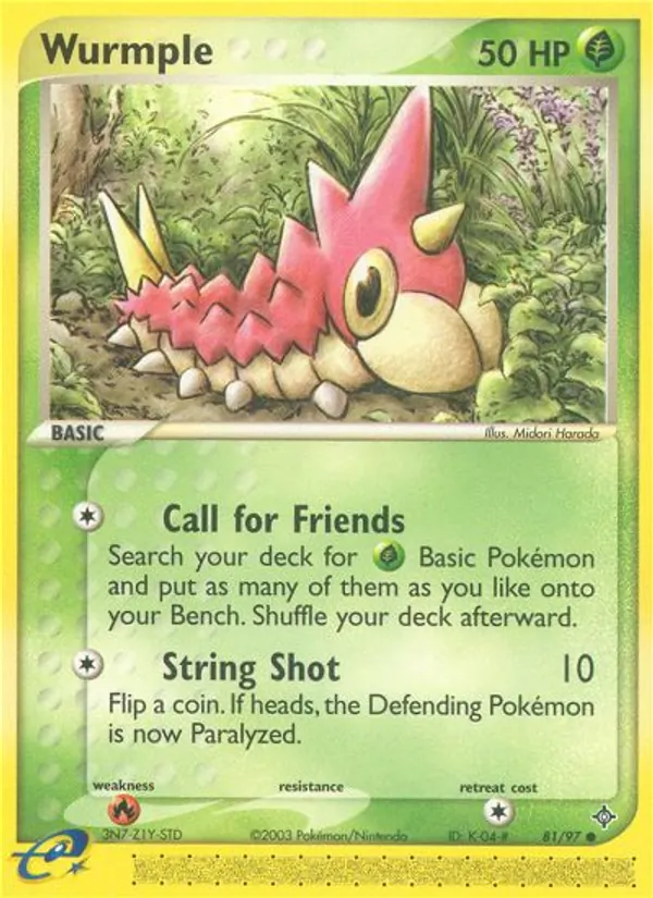 Wurmple (EX Dragon #81/97)