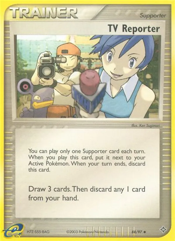 TV Reporter (EX Dragon #88/97)