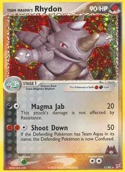 Team Magma's Rhydon (EX Team Magma vs Team Aqua #11/95)