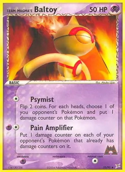 Team Magma's Baltoy (EX Team Magma vs Team Aqua #32/95)
