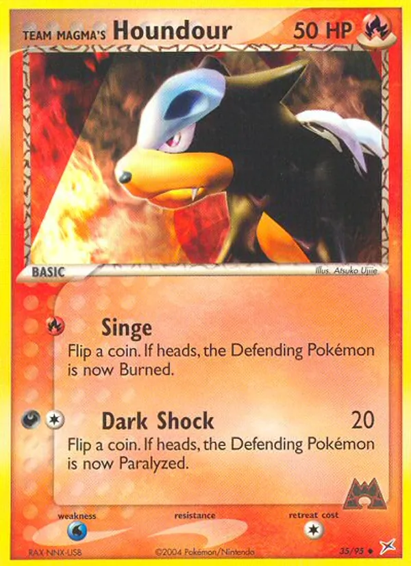 Team Magma's Houndour (EX Team Magma vs Team Aqua #35/95)