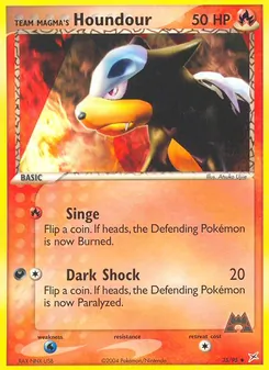 Team Magma's Houndour (EX Team Magma vs Team Aqua #35/95)