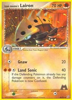 Team Magma's Lairon (EX Team Magma vs Team Aqua #36/95)