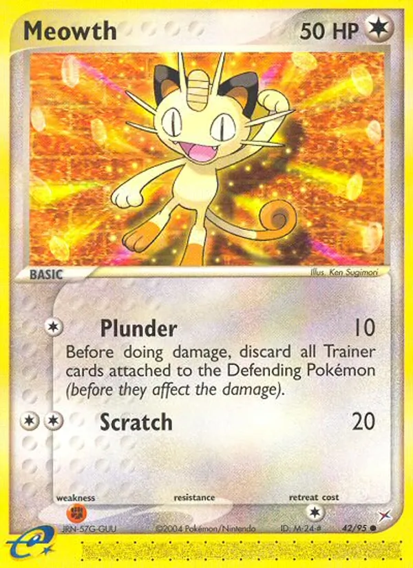 Meowth (EX Team Magma vs Team Aqua #42/95)