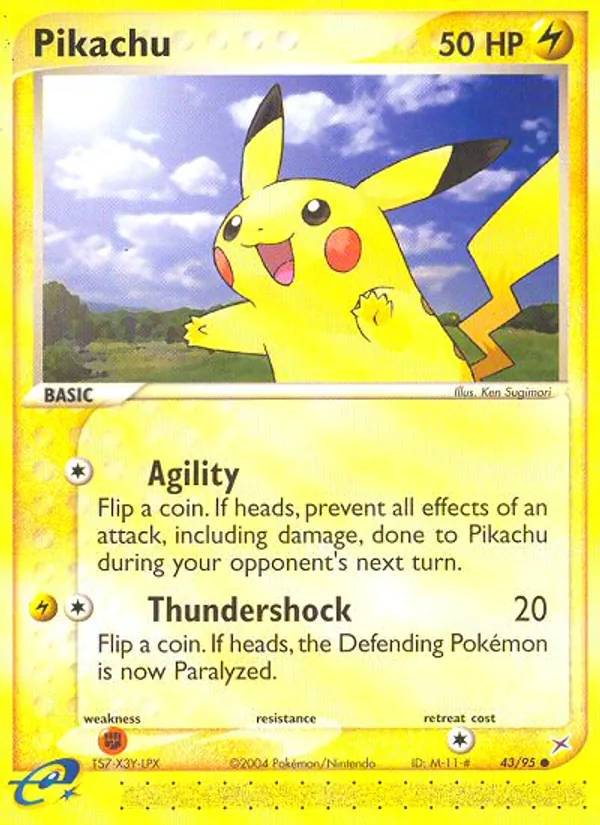 Pikachu (EX Team Magma vs Team Aqua #43/95)