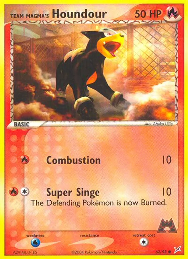 Team Magma's Houndour (EX Team Magma vs Team Aqua #62/95)
