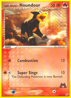 Team Magma's Houndour (EX Team Magma vs Team Aqua #62/95)